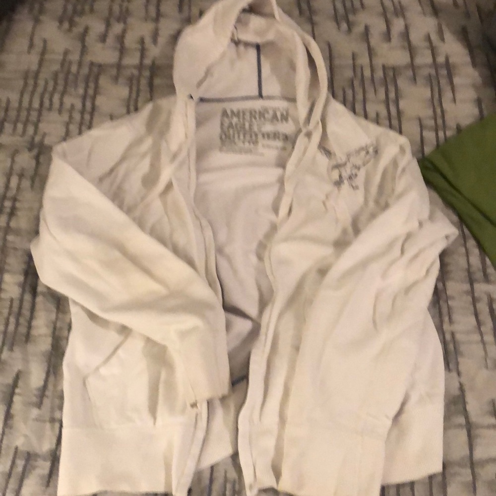 American Eagle full zip sweat shirt.